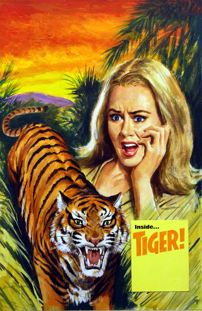 Tiger (Original) art by Animals at The Illustration Art Gallery