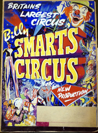 Billy Smart's Circus original poster artwork (Original)
