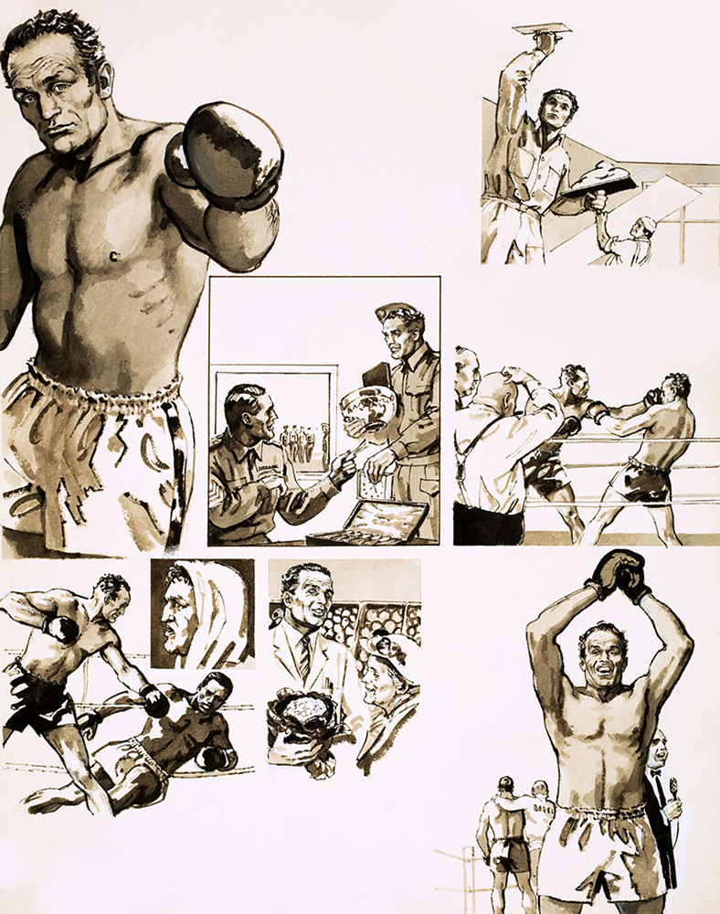 Henry Cooper (Original) art by 20th Century at The Illustration Art Gallery