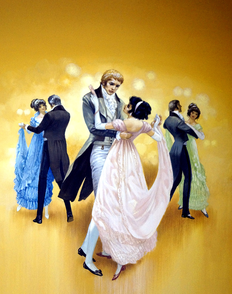 At The Ball (Original) art by 20th Century at The Illustration Art Gallery