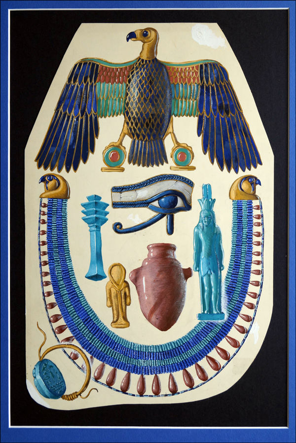 Egyptian Funeral Gifts (Original) by 20th Century at The Illustration Art Gallery