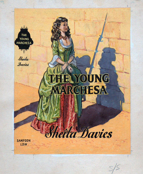 The Young Marchesa book cover art (Original) by 20th Century at The Illustration Art Gallery