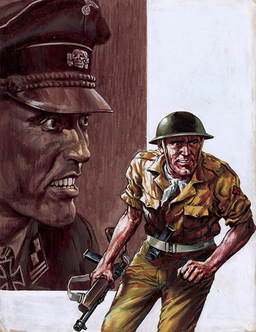 War Picture Library cover #189  'The Silent Witness' (Original) by Stefan Barany at The Illustration Art Gallery