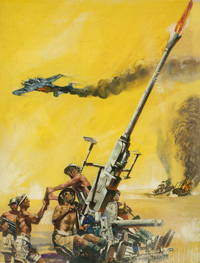 War Picture Library cover #118  'Heat of the Battle' (Original)