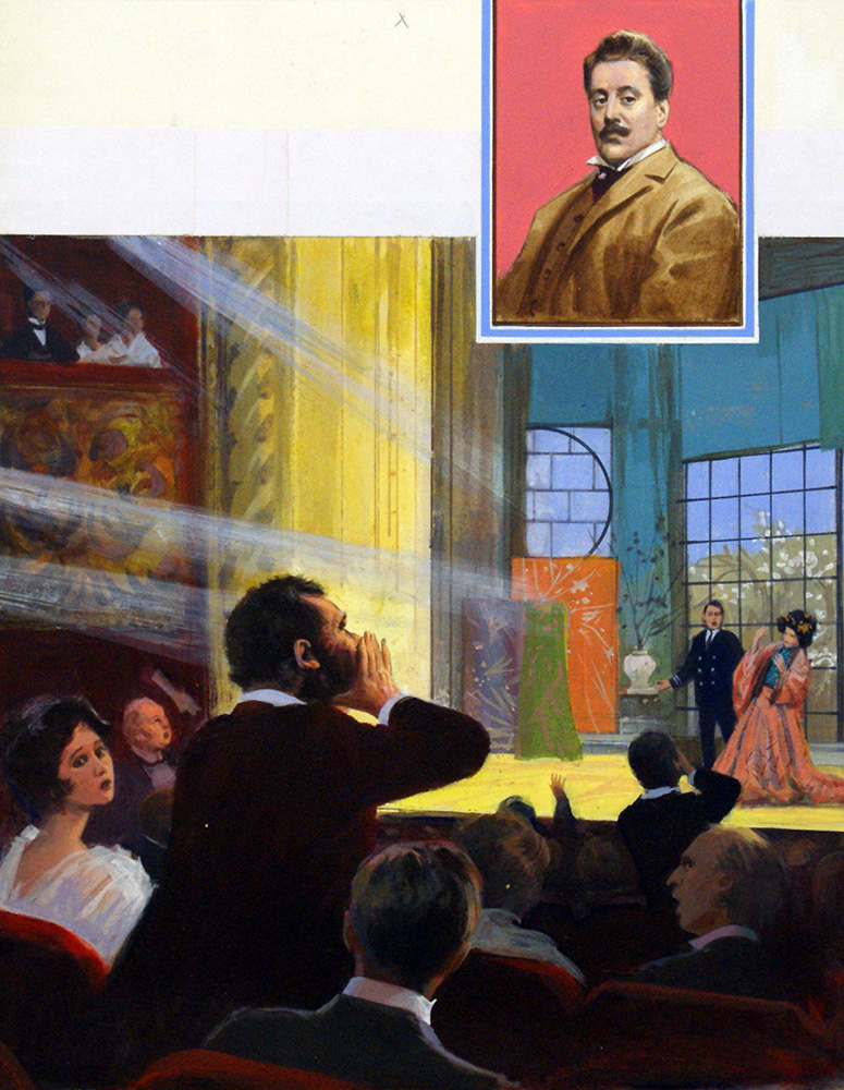 Puccini: Madame Butterfly (Original) art by Music (Ralph Bruce) at The Illustration Art Gallery