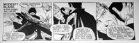 Modesty Blaise daily strip 4577 (Original)