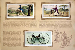 Complete Set of 50 Cycling 1839 - 1939 Cigarette cards in album (1939) at The Book Palace