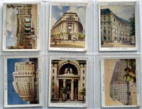 Full Set of 25 Cigarette Cards: Modern Architecture (1931)
