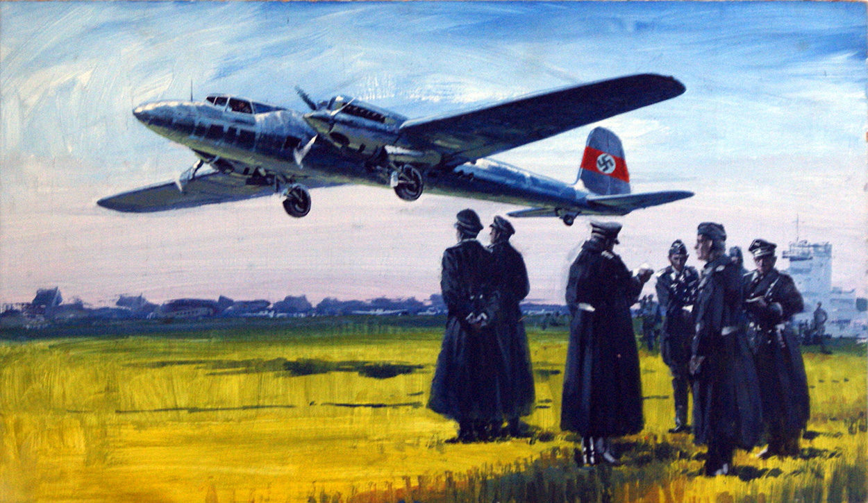Dornier Do17 (Original) art by Other Military Art (Coton) at The Illustration Art Gallery