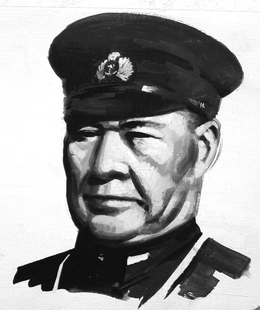 Commander Osami Nagumo (Original) art by Other Military Art (Coton) at The Illustration Art Gallery