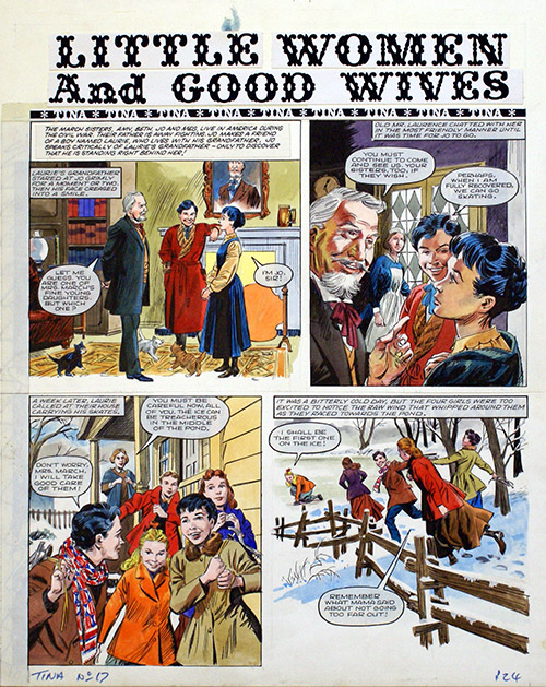 Little Women and Good Wives 6 (Original) by Gino D'Antonio at The Illustration Art Gallery