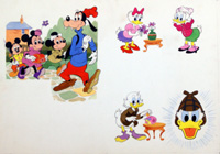 Mickey, Donald and Goofy (Original)