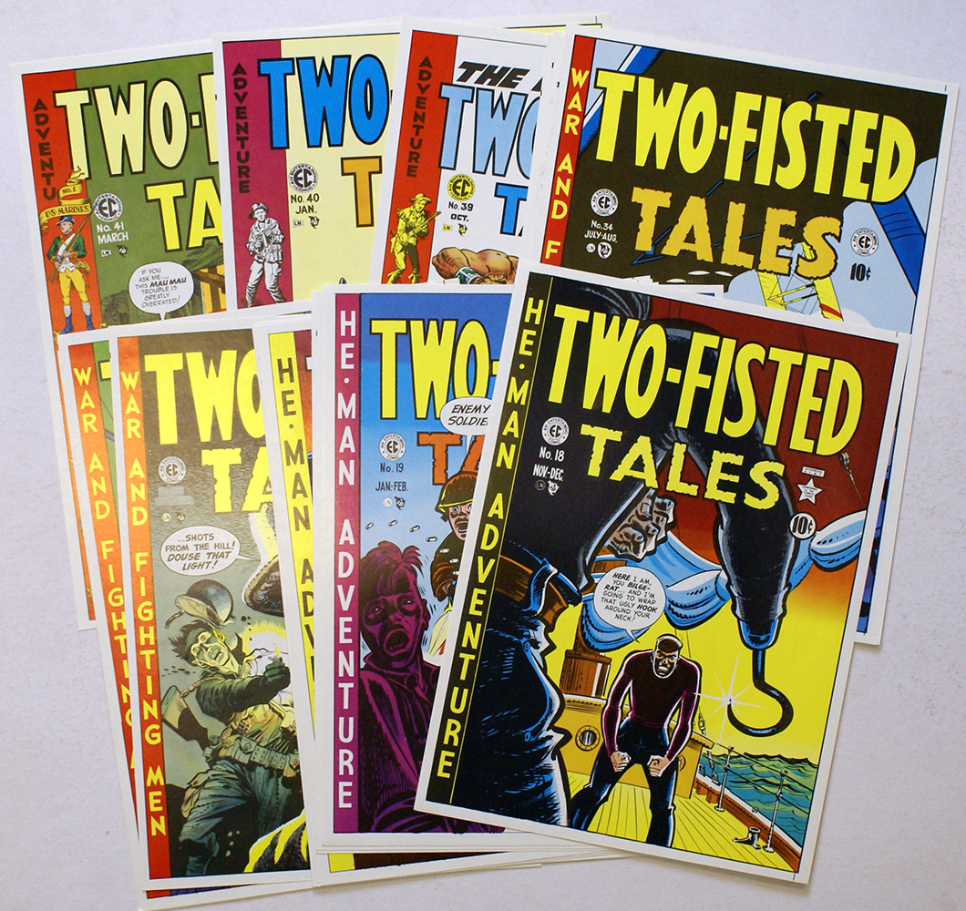 Two-Fisted Tales (24 covers) (Prints) art by 20th Century at The Illustration Art Gallery