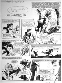 Catweazle - Hooting (TWO pages) art by Gerry Embleton