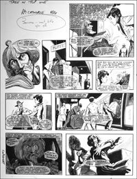 Catweazle - Magic Fire (TWO pages) art by Gerry Embleton