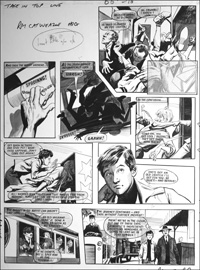 Catweazle - Emeregency Stop (TWO pages) art by Gerry Embleton