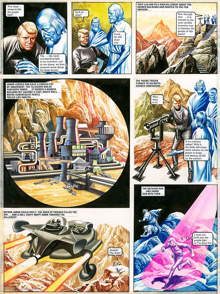 The Trigan Empire: Look and Learn issue 388(b) (Original) art by Trigan Empire (Ron Embleton) at The Illustration Art Gallery