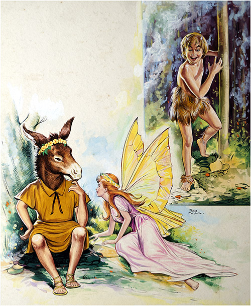 A Midsummer Night's Dream - William Shakespeare (Original) (Signed) by Henry Fox at The Illustration Art Gallery