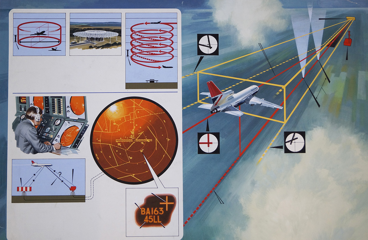 Air Traffic Control (Original) art by Air (Wilf Hardy) at The Illustration Art Gallery