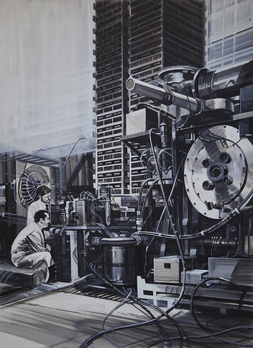 Thermo-Nuclear Power (Original) by Wilf Hardy Art at The Illustration Art Gallery