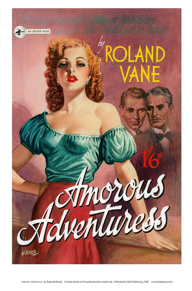 Amorous Adventuress (Limited Edition Print) art by Reginald Heade Art at The Illustration Art Gallery