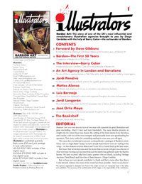 illustrators issue 22: Bardon Art and the Spanish Artists Contents page