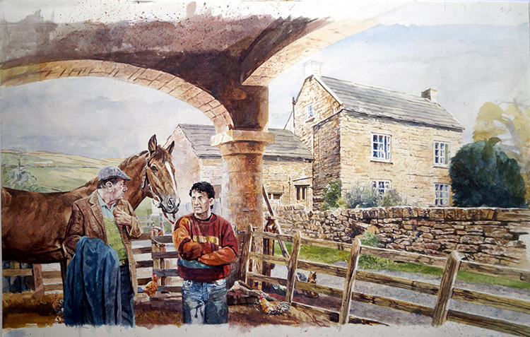 Country Matters (Original) by Peter Jones at The Illustration Art Gallery