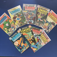 Kamandi  The Last Boy on Earth - 9 assorted comics