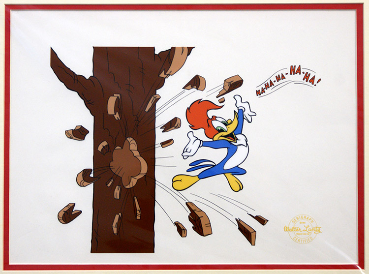 Woody Woodpecker Serigraph (Limited Edition Print) by Walter Lantz Art at The Illustration Art Gallery