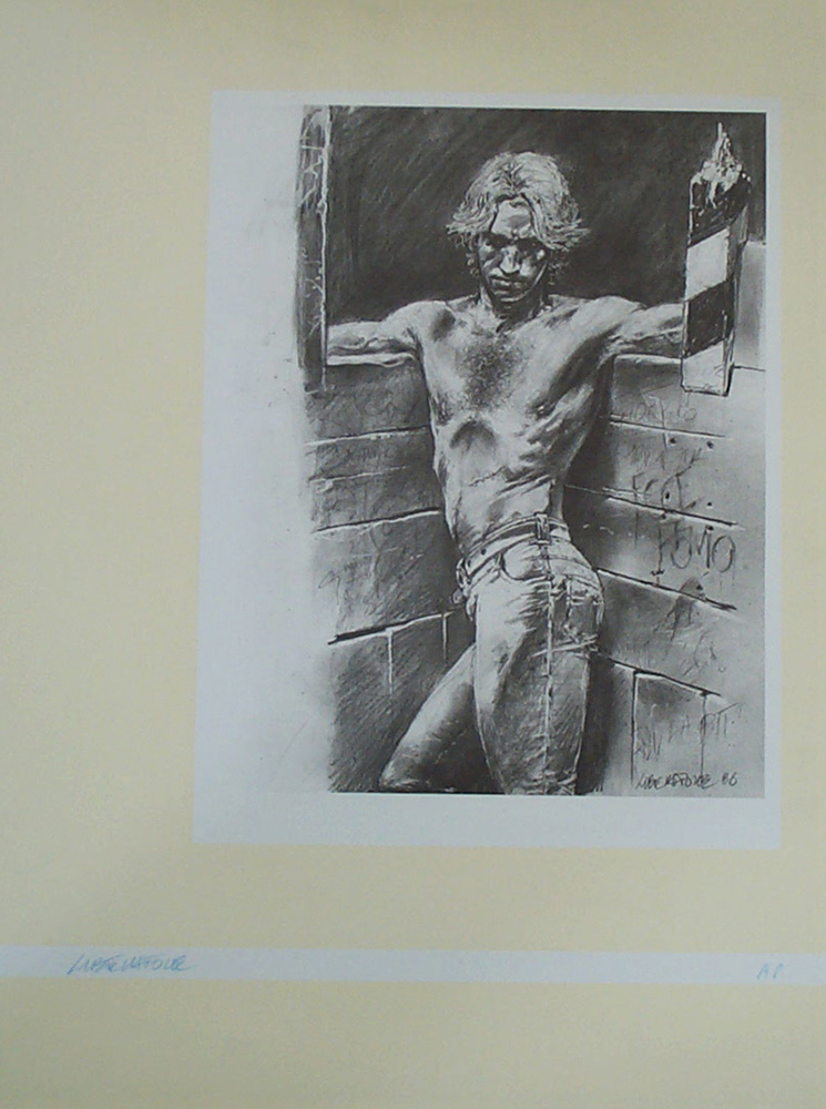Figure (Print) (Signed) art by Gaetano (Tanino) Liberatore Art at The Illustration Art Gallery