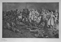 Repulsing the Famous Prussian Guard at Ypres (Limited Edition Print) (Signed)