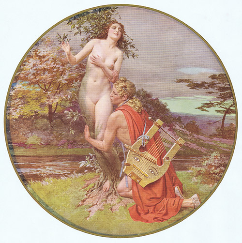 The Lyre (Print) by Fortunino Matania at The Illustration Art Gallery