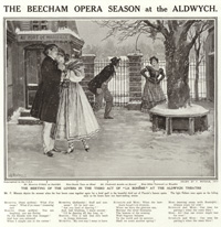 The Beecham Opera Season at the Aldwych 1917  (original cover page The Sphere 1917) (Print)