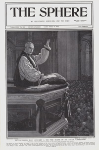 Intercession Day January 6th 1918 St Paul's Cathedral  (original cover page) (Print)