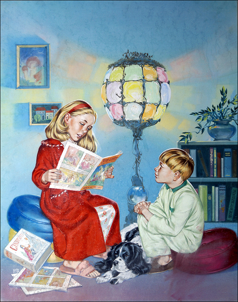 A Bedtime Story (Original) (Signed) art by British History (Angus McBride) at The Illustration Art Gallery