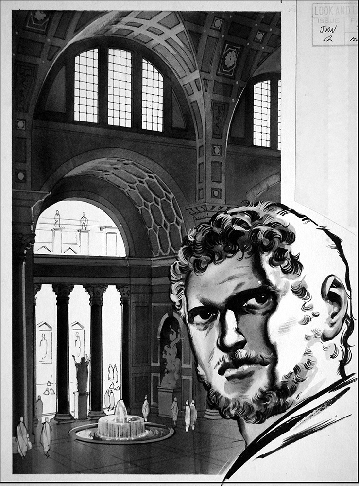 The Emperor Caracalla (Original) art by Ancient Rome (Angus McBride) at The Illustration Art Gallery