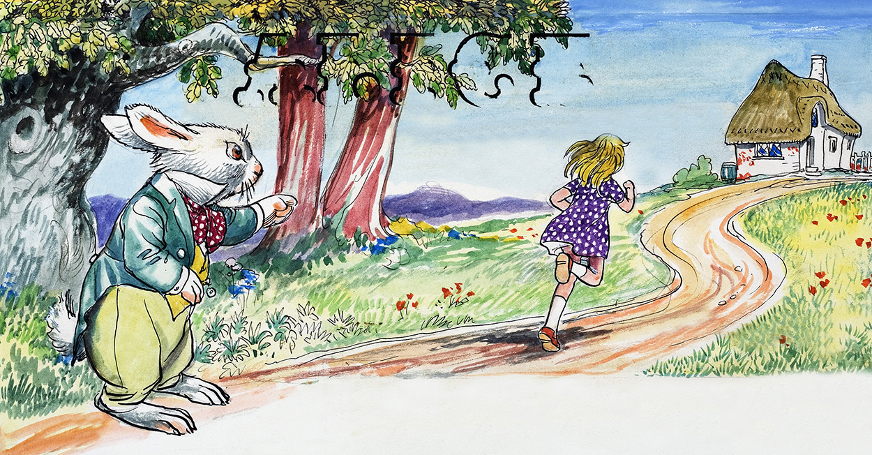 Lewis Carroll: Alice in Wonderland 21 (Original) art by Alice in Wonderland (Mendoza) at The Illustration Art Gallery
