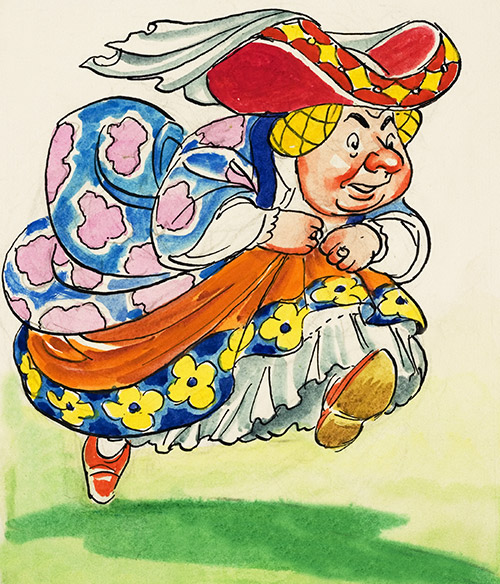 The Ugly Duchess: Alice in Wonderland 56 (Original) by Alice in Wonderland (Mendoza) at The Illustration Art Gallery
