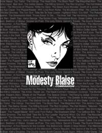 The Modesty Blaise Companion (Deluxe Printers Proof #3 of 16) (Signed) (Limited Edition)