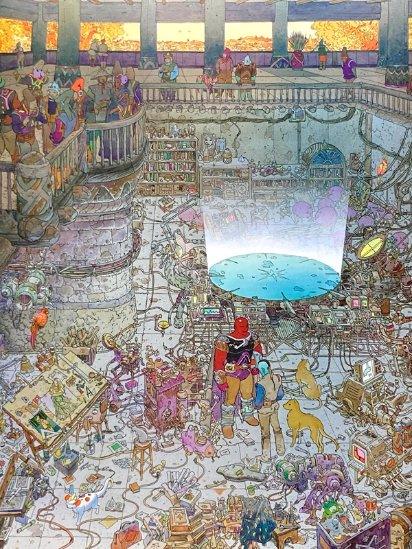 The Street 2 (Limited Edition Print) (Signed) by Moebius (Jean Giraud) Art at The Illustration Art Gallery