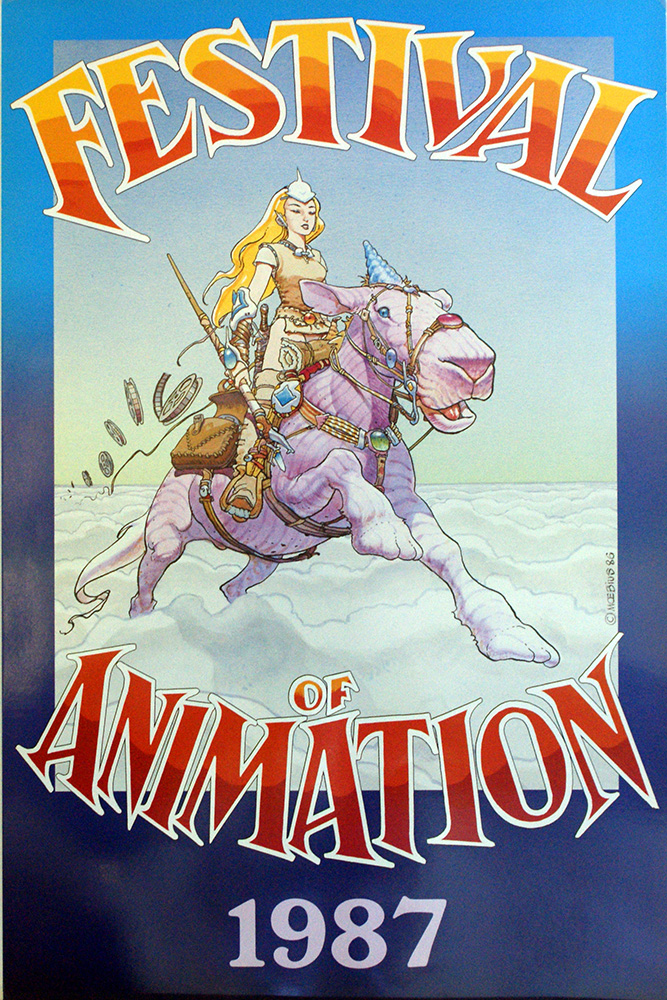 Festival of Animation (Print) art by Moebius (Jean Giraud) Art at The Illustration Art Gallery