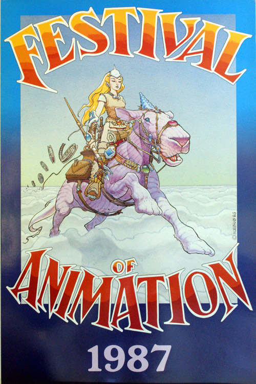 Festival of Animation (Print) by Moebius (Jean Giraud) Art at The Illustration Art Gallery