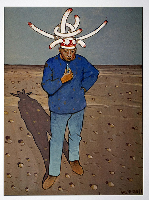 If You Want To Get Ahead (Print) by Classic Moebius at The Illustration Art Gallery