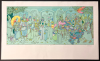City of Fire with Starwatchers: The Jade Parade (Limited Edition Print) (Signed)