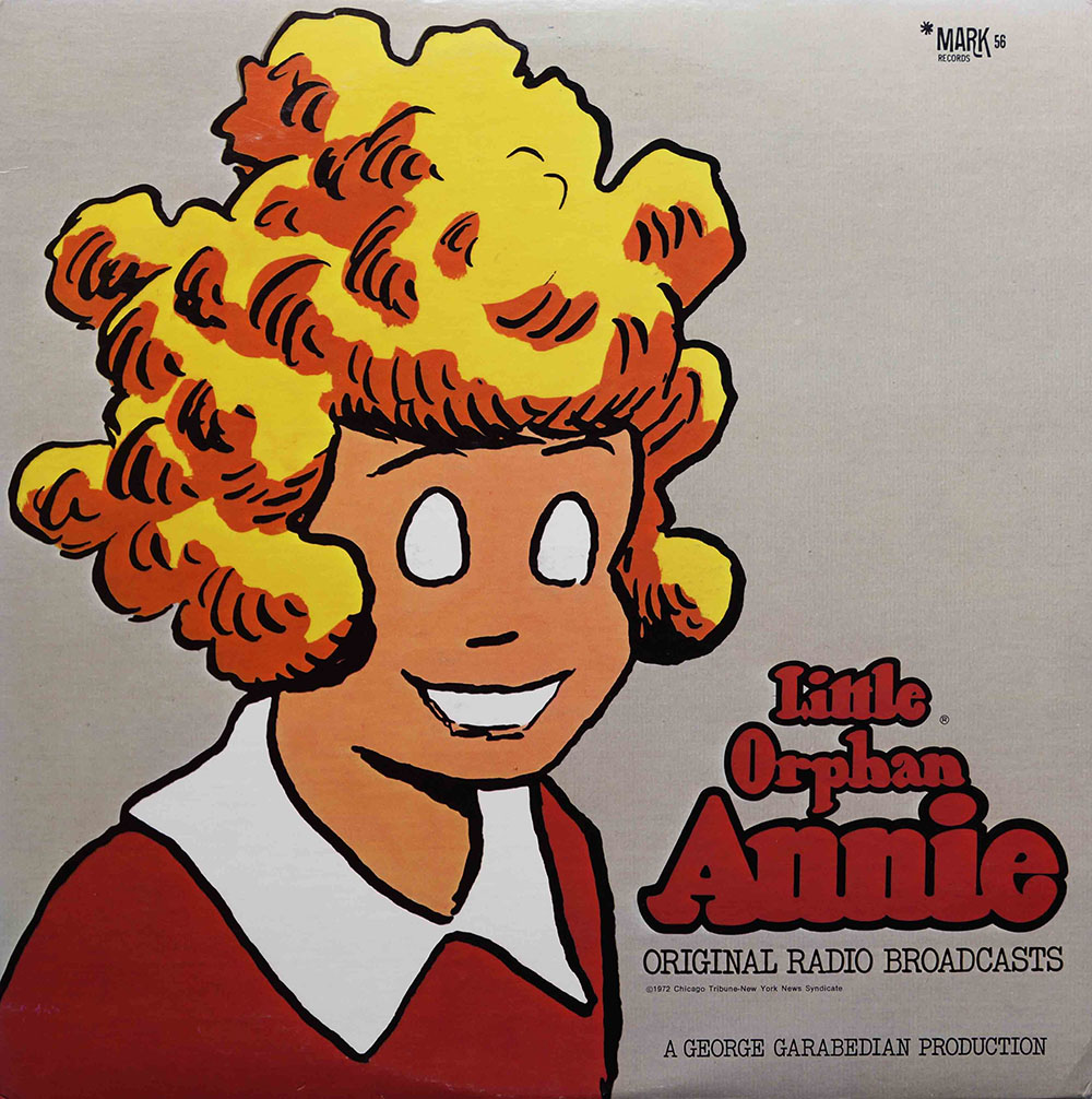 Little Orphan Annie - Original Radio Broadcast (vinyl record) art by Comics & Magazines at The Illustration Art Gallery