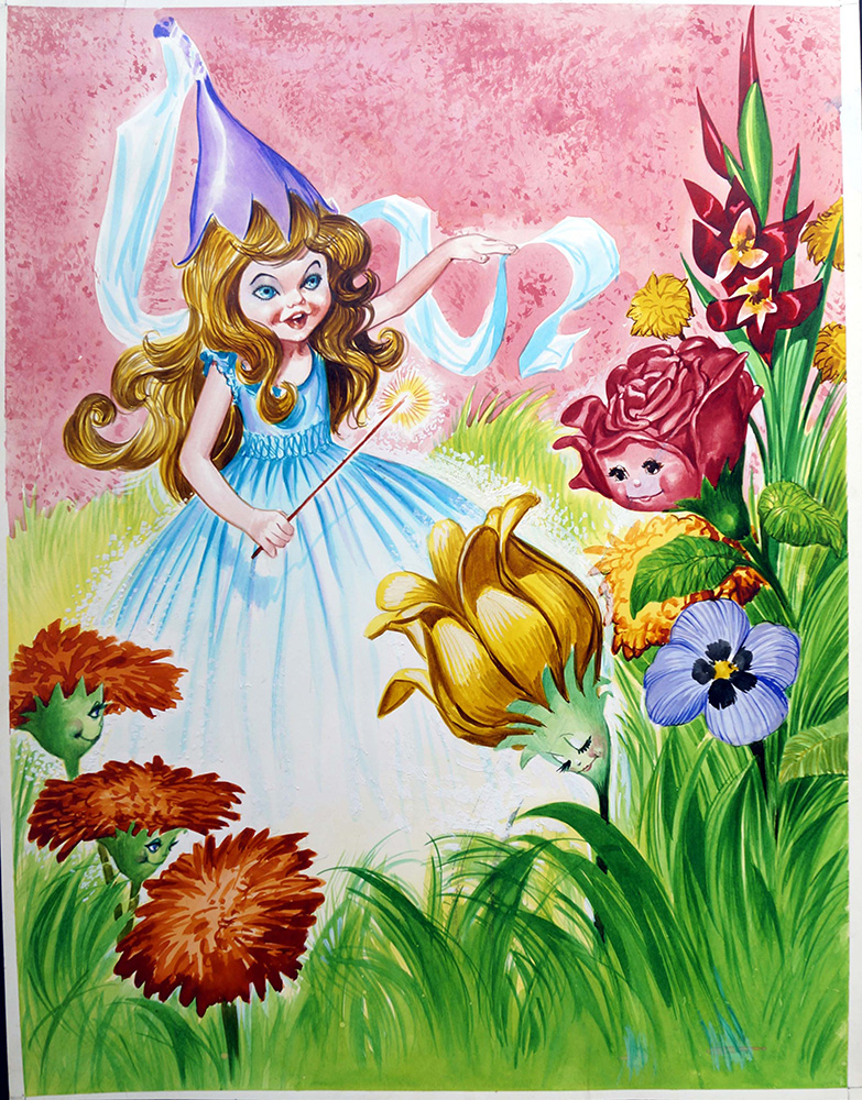 Fairy Princess (Original) art by Jose Ortiz Art at The Illustration Art Gallery