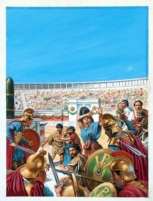 Byzantium 1 (Original) by Ancient History (Payne) at The Illustration Art Gallery
