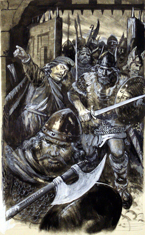 Exeter Betrayed (Original) by Ken Petts Art at The Illustration Art Gallery