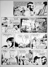 The A-Team - Grizzly (TWO pages) art by Arthur Ranson
