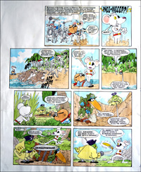Danger Mouse - Pirates Redux (TWO pages) art by Arthur Ranson